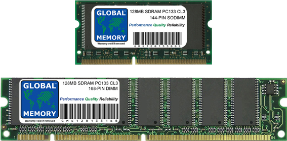 144-PIN SODIMM & 168-PIN DIMM IMAC G4 FLAT PANEL (SDRAM Version) MEMORY KIT